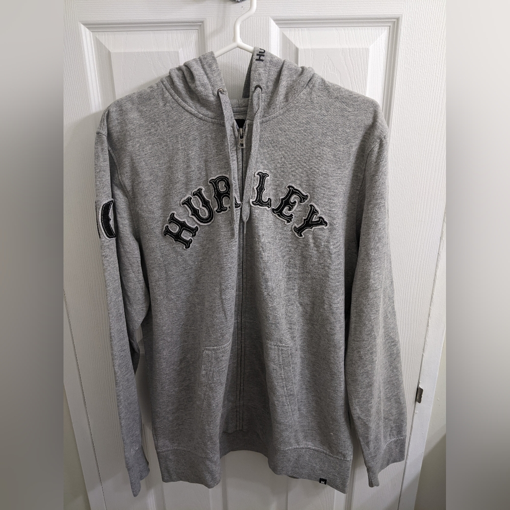 Hurley Zip Up Sweater